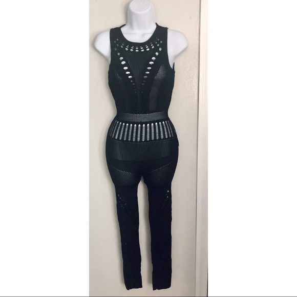 Fashion Nova Pants - Black fashion Nova Jumpsuit